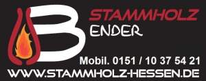 Dieses Bild zeigt das Logo des Unternehmens Brennholz Bender / Stammholz-Hessen