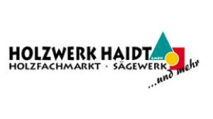 Dieses Bild zeigt das Logo des Unternehmens Holzwerk Haidt GmbH